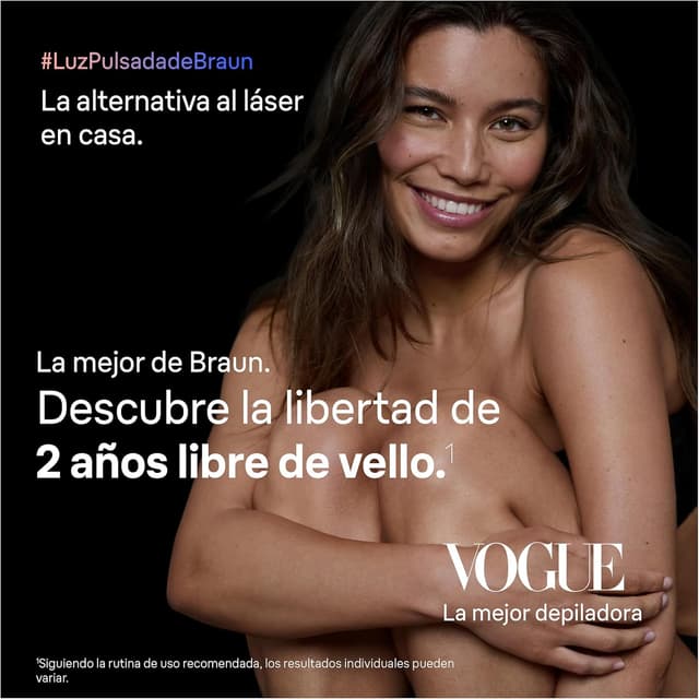 Detalle 2 de Braun IPL Skin i expert PL7263 depilación en casa