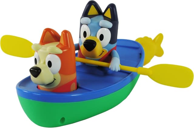 Detalle de Bluey Canoe bath toys for 18 months