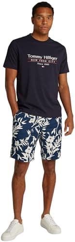 Thumbnail 5 de Tommy Hilfiger Center Stack tee Azul XS