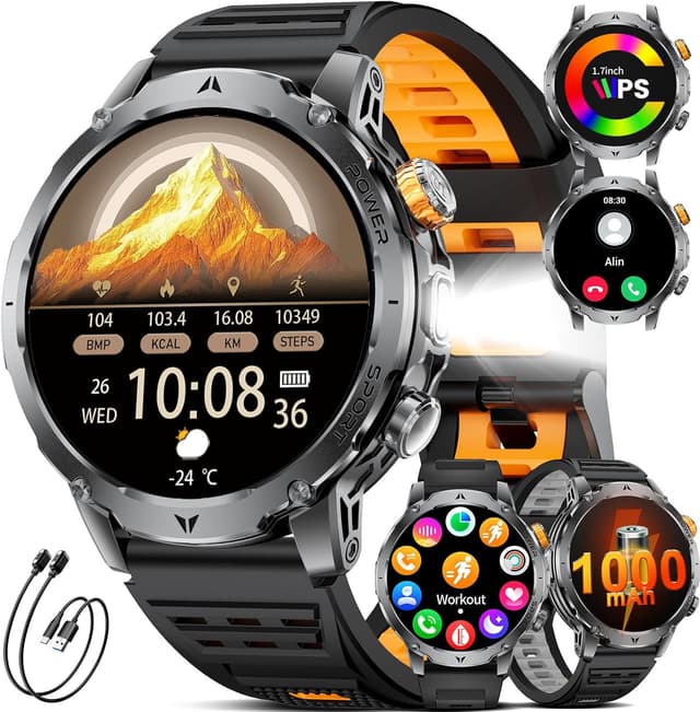 Detalle de LIGE LIGE 1000 mAh smartwatch sport