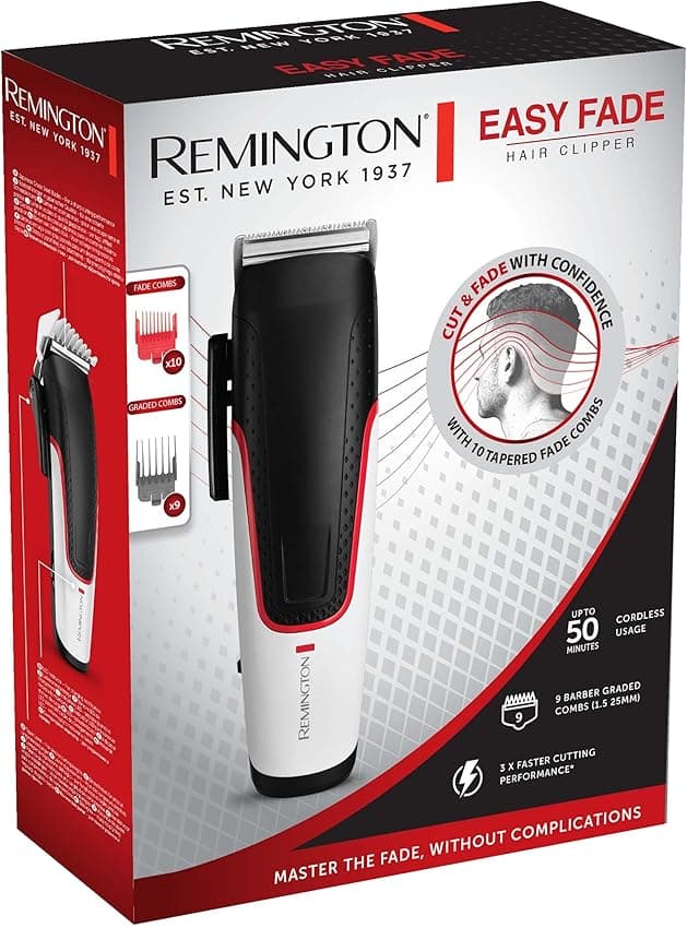 Thumbnail 5 de Remington HC500 Máquina de Cortar Pelo 50 min ⌛️✂️📄📎📱