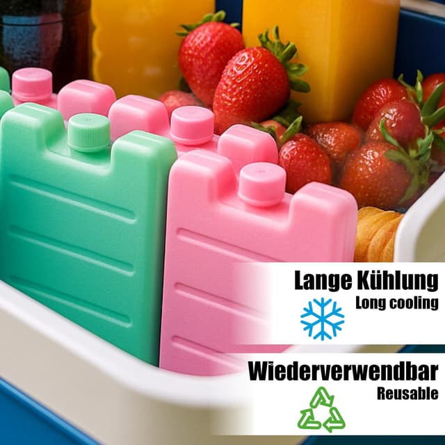 Thumbnail 1 de com-four® 12x Mini Ice Pack 12 pezzi