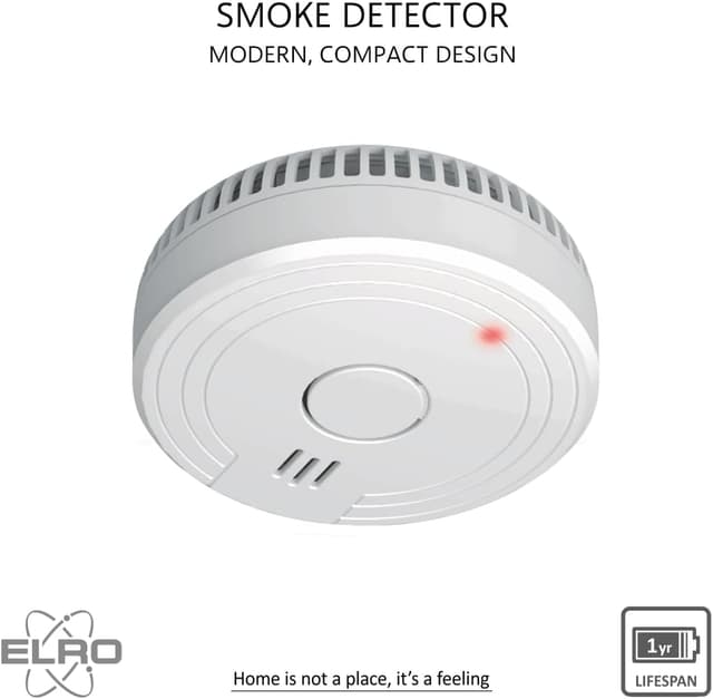 Thumbnail 1 de ELRO FS1801 10‑piece smoke detector set