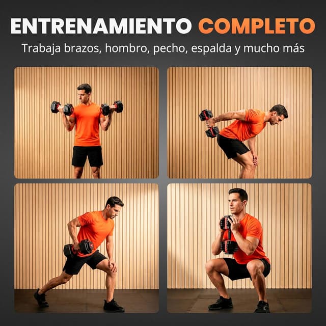 Thumbnail 6 de JUPPLIES Mancuerna Ajustable 24 kg