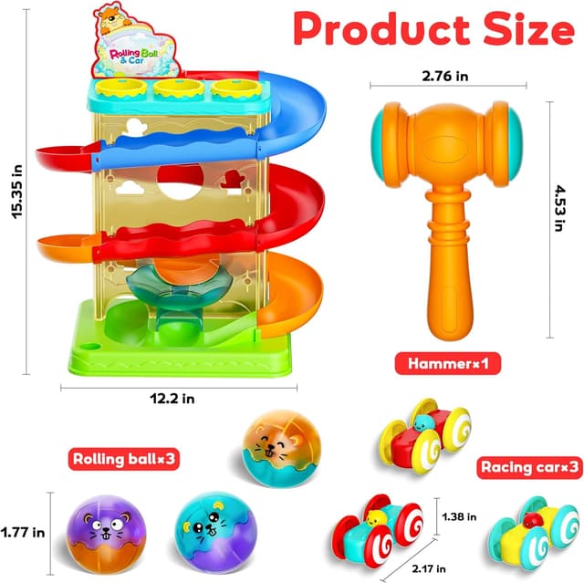 Thumbnail 6 de Stay Fun 2-in-1 Rolling Ball Track