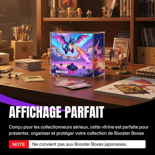 Thumbnail 6 de Wigearss Boîte Magnétique pour Booster Box 13,8×12,5×7,7 cm