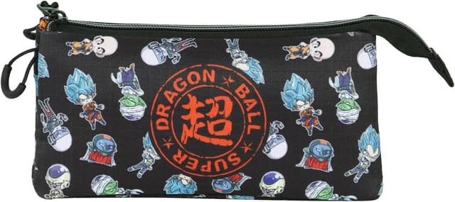 Thumbnail 1 de Estuche Portatodo Triple Dragon Ball Androids, Negro 23x11 cm 🐉