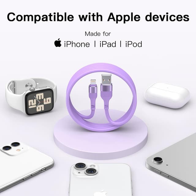 Thumbnail 6 de Ankoda iPhone Charger 4 Pack 1.8m Lightning