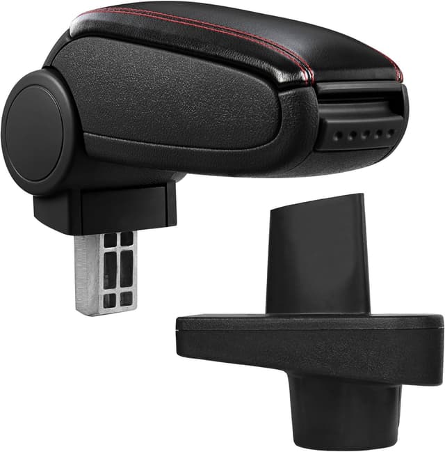 Thumbnail 6 de Accoudoir central escamotable avec compartiment (cuir-synthétique noir) pour Renault Clio IV et Captur