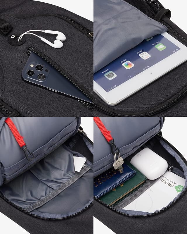 Detalle 2 de WATERFLY Sling Rucksack 18×9×38 cm