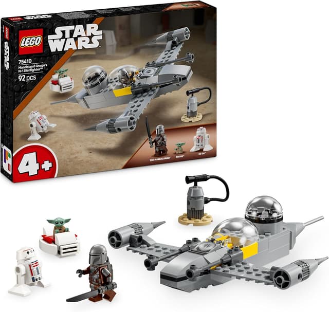 Detalle de LEGO Star Wars 75410 N-1 Starfighter, 4+
