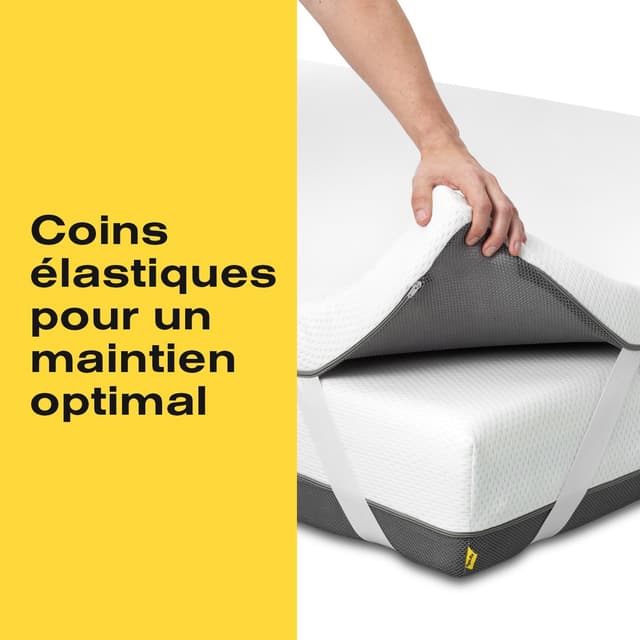 Thumbnail 3 de Surmatelas 80x200 Ferlex mémoire 7 cm