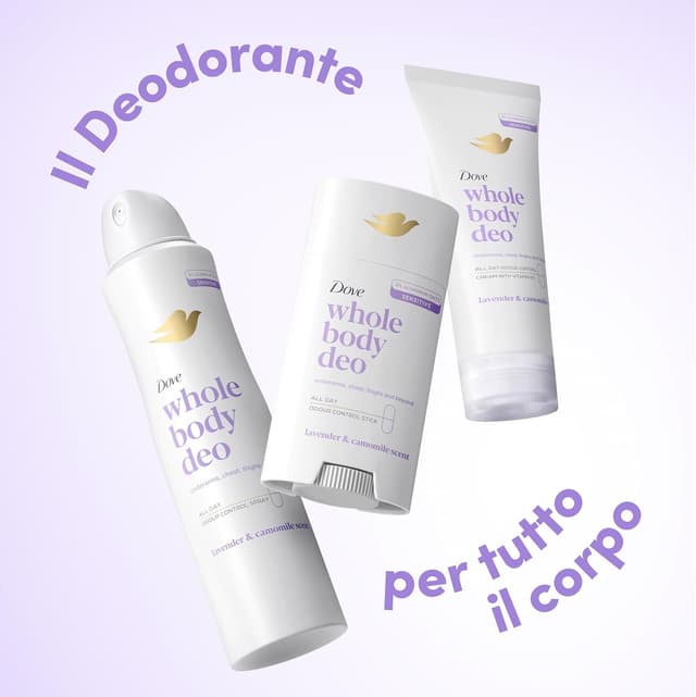 Thumbnail 4 de Dove Whole Body Deo 75ml deodorante lavanda