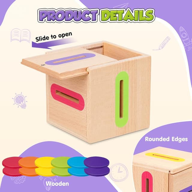 Thumbnail 5 de Lubolee Montessori Spielzeug ab 1 Jahr