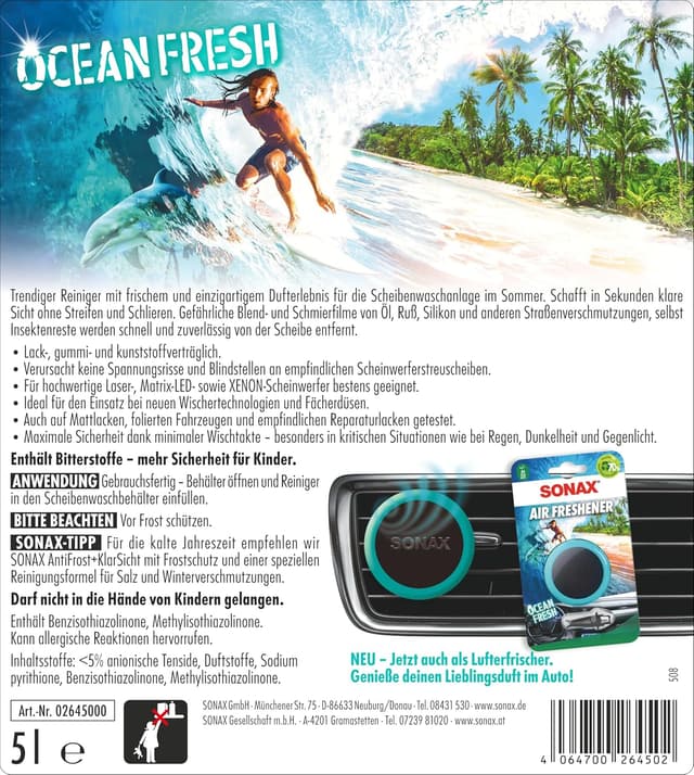 Thumbnail 1 de SONAX ScheibenReiniger 5 L