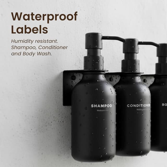 Thumbnail 3 de MaisoNovo Shampoo Dispenser 16.9 fl oz