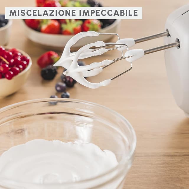 Detalle de Moulinex Easy Max HM262B sbattitore elettrico compatto, 5 velocità, 300 W (colore Pepper)