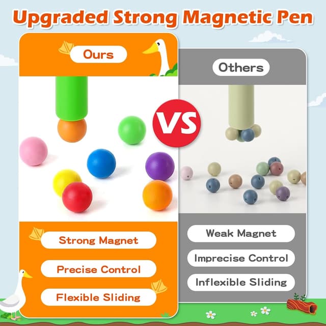 Detalle de Montessori Magnet-Labyrinth ab 3 Jahren