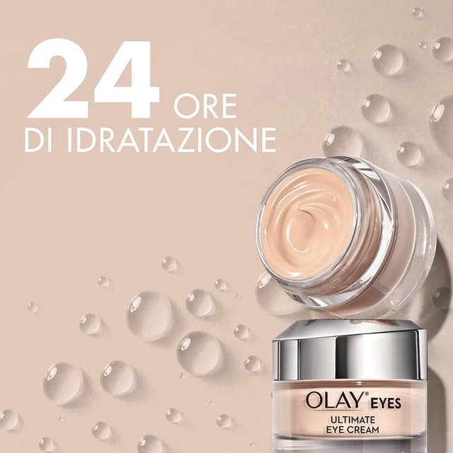 Detalle de Olay Ultimate Eye Cream crema per il contorno occhi 15 ml: riduce rughe, borse e occhiaie