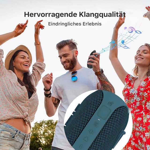 Thumbnail 5 de NOBIS Clip N1 Tragbarer Bluetooth Lautsprecher 24 Stunden