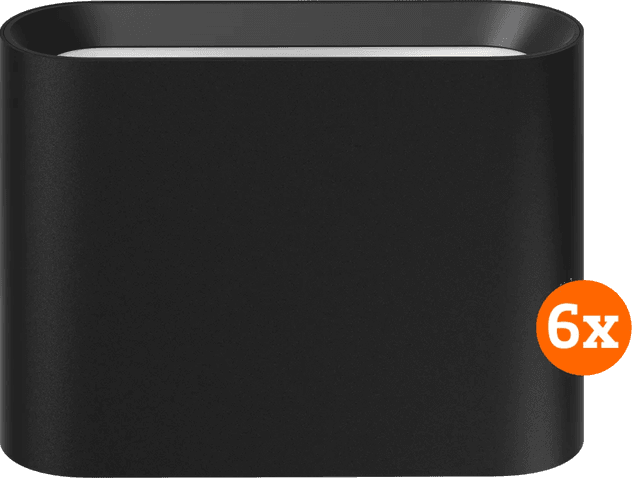 Detalle de Philips Hue Dymera Wandleuchte 6er-Pack