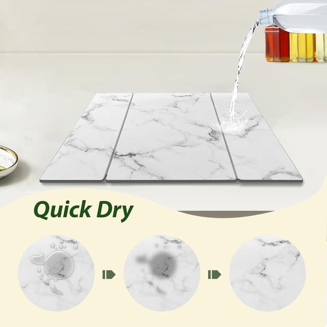 Detalle de BOMOKS Stone Drying Mat 24x16 Collapsible