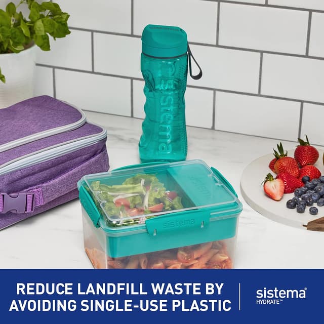 Thumbnail 1 de Sistema Active Sports 800 ml leakproof water bottles 🚰