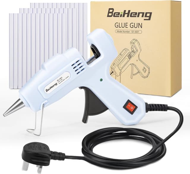 Imagen de BeiHeng 20W Mini Hot Glue Gun with 30 sticks en OfertitasTOP
