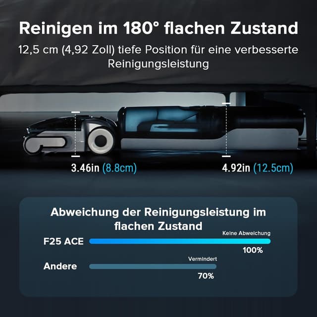 Thumbnail 2 de roborock F25 ACE Combo 20.000 Pa Nass-Trockensauger