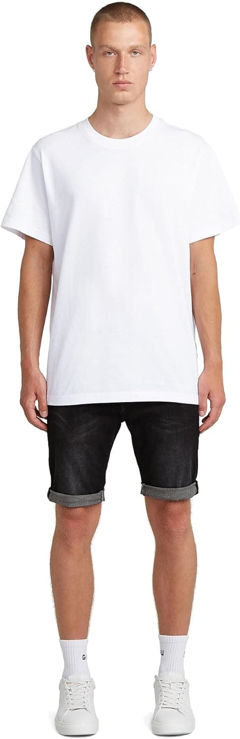 Detalle 2 de Hommes 3301 Slim Denim Shorts