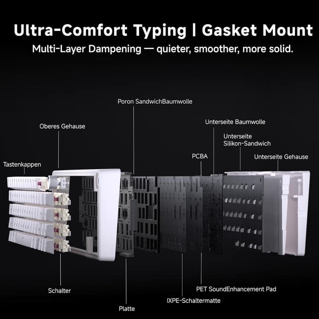 Thumbnail 6 de TMKB T68E Gaming Tastatur 66 Tasten ⌨