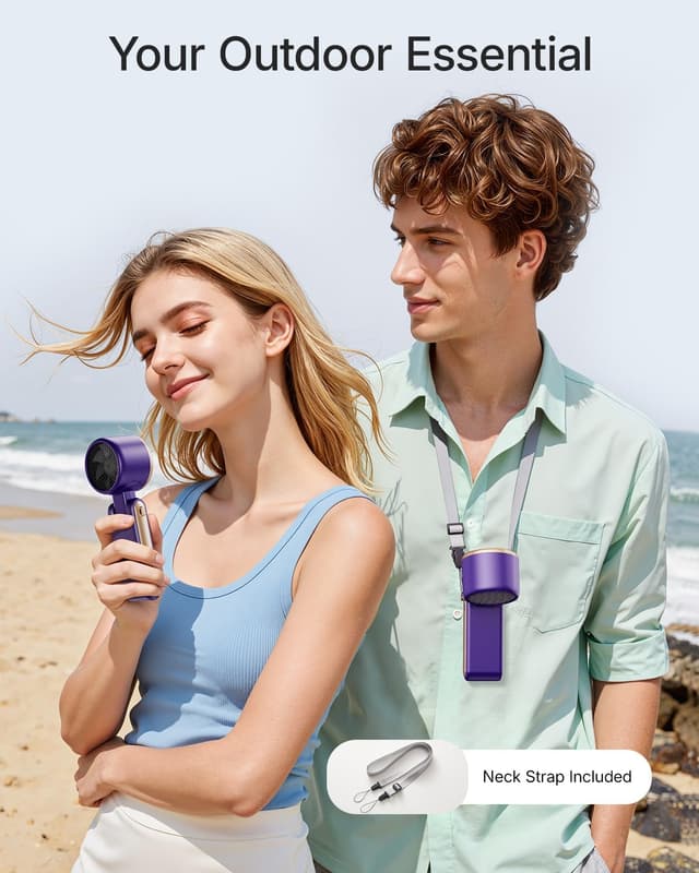 Detalle de Bearwind Portable Handheld Turbo Fan 4000mAh