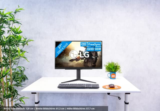 Thumbnail 9 de LG UltraGear 27GR83Q-B 240 Hz Gaming-Monitor