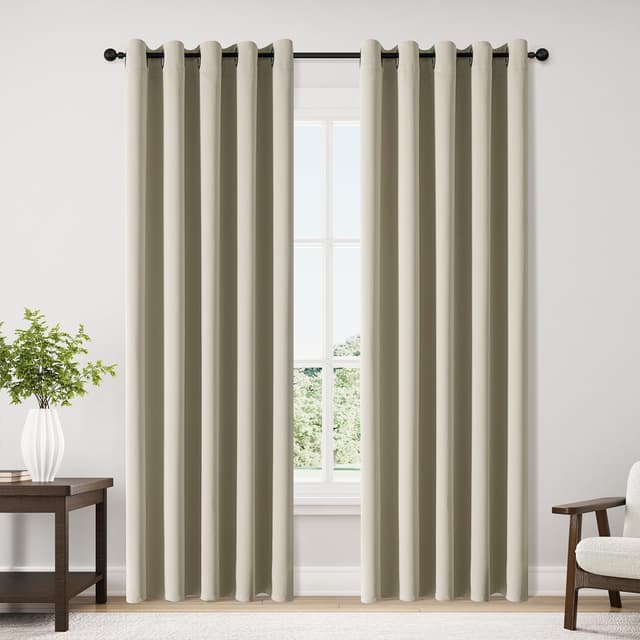 Imagen de ChrisDowa 70-inch Blackout Curtains, 2 Panels 🪟 en OfertitasTOP