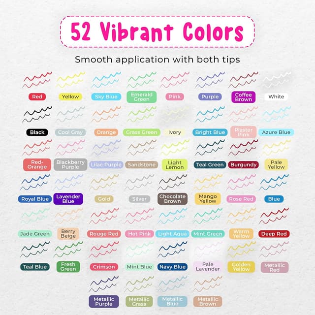Thumbnail 6 de Desire Deluxe 52 pennarelli acrilici multicolore 🎨