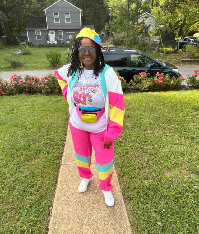 Detalle de UOUA Women's Color Block Tracksuit Set