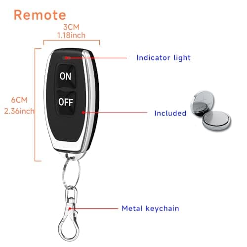 Thumbnail 6 de Cerhot 100M télécommande sans fil ⚙