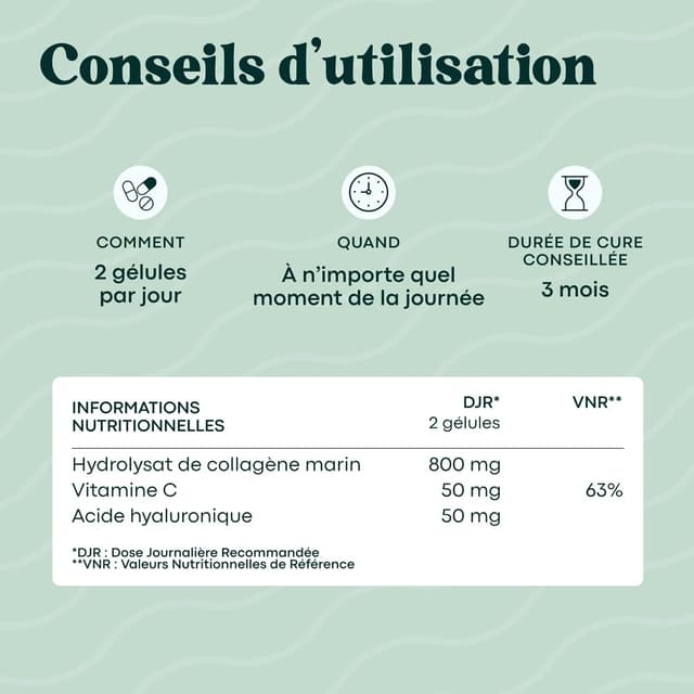 Thumbnail 4 de Novoma Collagène Marin Type 1 120 gélules