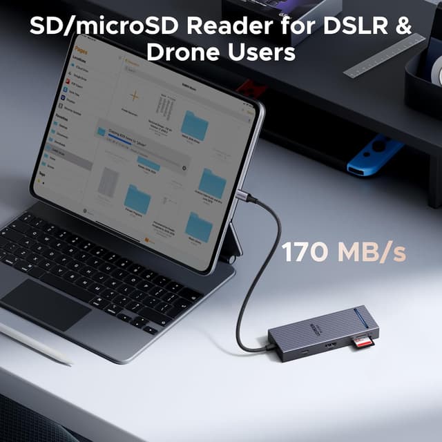 Thumbnail 4 de UGREEN USB C Hub 8‑in‑1 with 100W PD and 4K HDMI