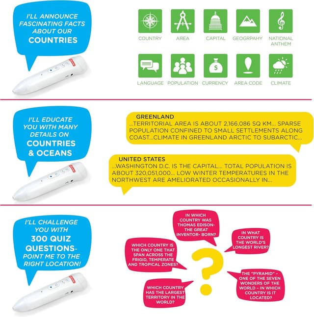 Thumbnail 2 de Little Experimenter Interactive 9" Globe 🌍