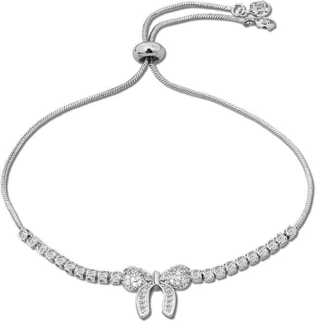 Detalle de Gold plated bow bracelet 22cm
