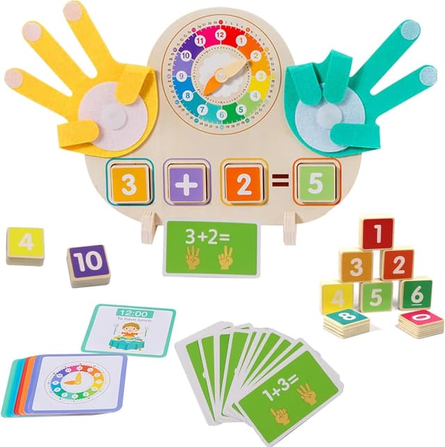 Thumbnail 6 de Holz Mathe-Zählspielzeug für Kinder ab 3