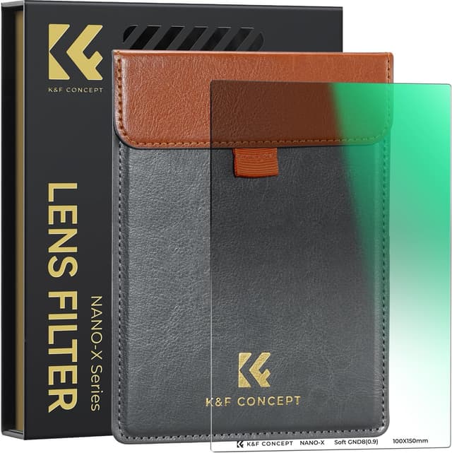 Detalle de K&F CONCEPT Nano-X Soft GND8 0,9 ND 100x150 mm