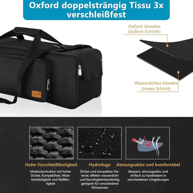 Detalle 1 de OUUTMEE Stativtasche 80 cm für Foto-Zubehör