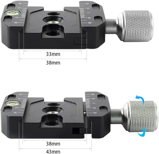 Thumbnail 5 de Schnellwechselplatte Klemme QR-70 für Arca Swiss