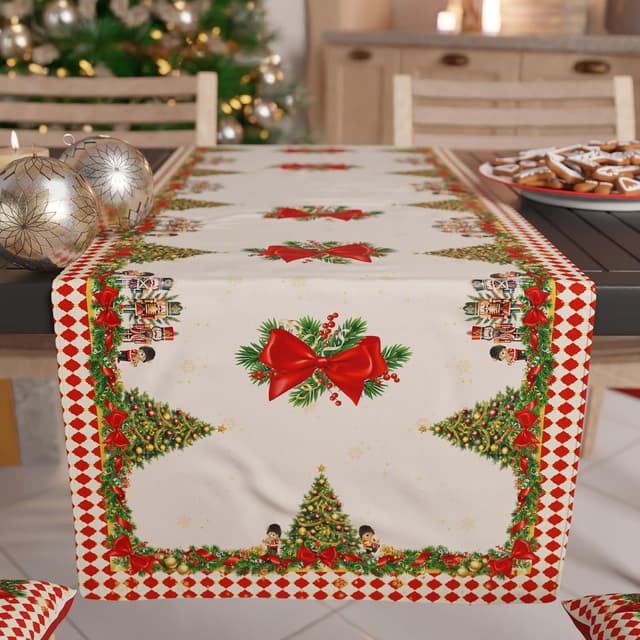 Thumbnail 4 de PETTI Artigiani Centrotavola Natalizio 90x90 cm 🎄