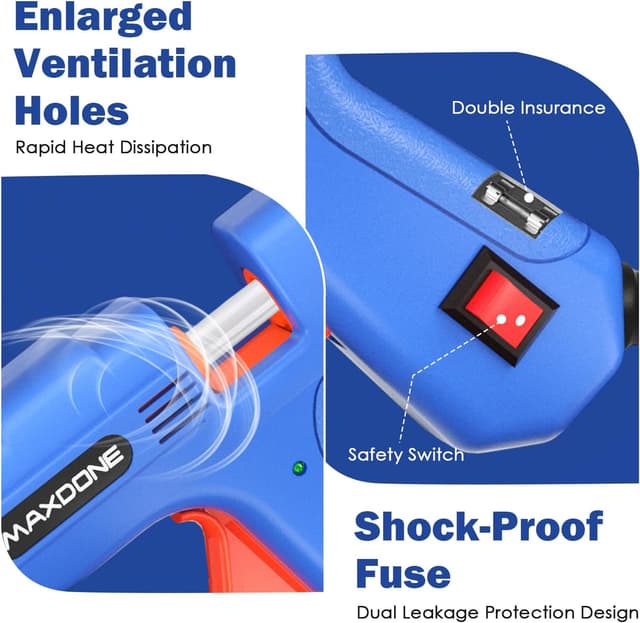 Detalle 2 de Hot Glue Gun 50W Mini for DIY Repairs