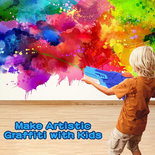 Detalle 1 de Kiztoys Wasserpistolen 10 m Reichweite