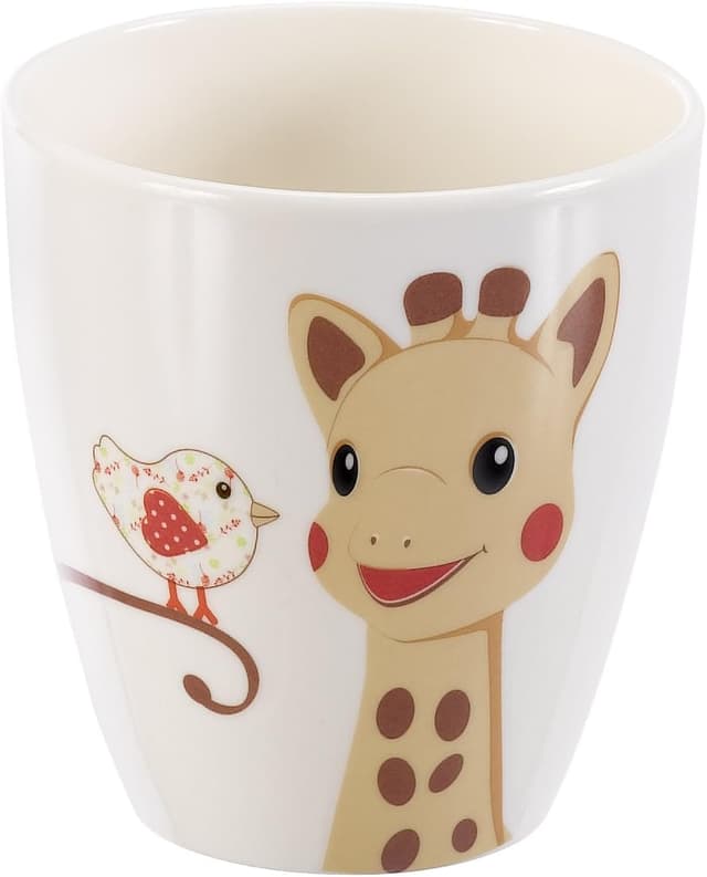 Detalle de Sophie la Girafe Fresh Touch – Set repas en mélamine Version Kiwi