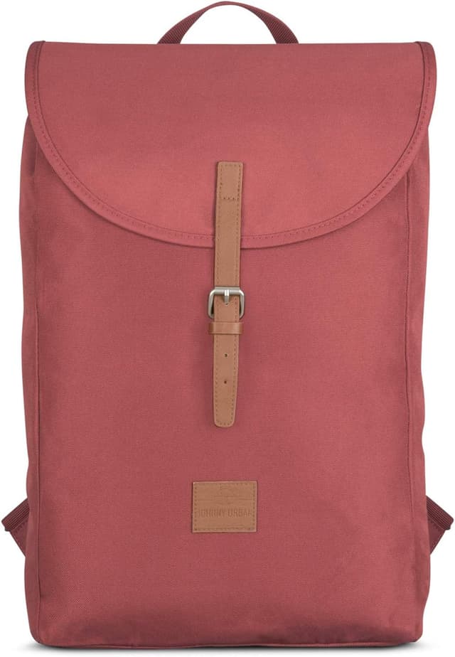 Detalle de JOHNNY URBAN Rucksack „Liam“ – moderner Daypack für Uni, Büro, Schule & Freizeit mit 16-Zoll-Laptopfach